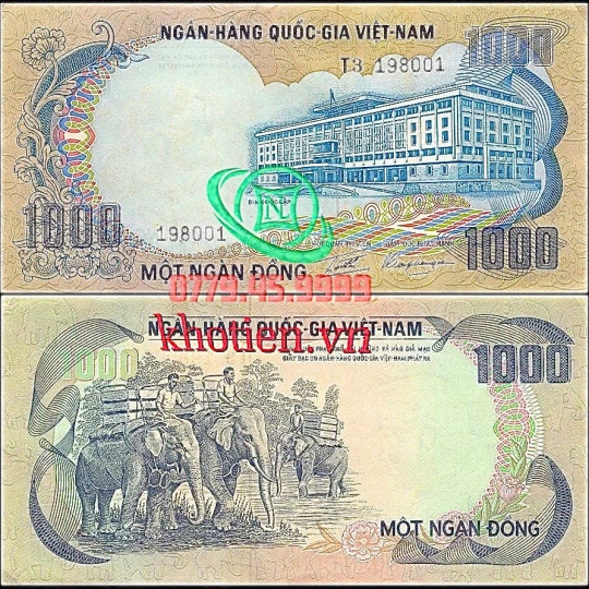 Bộ Tiền 1972 - 1.000 Đồng