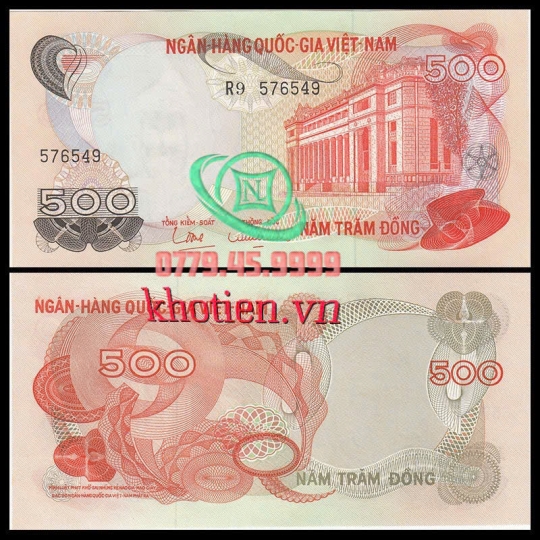Bộ tiền 1969 - 500 Đồng